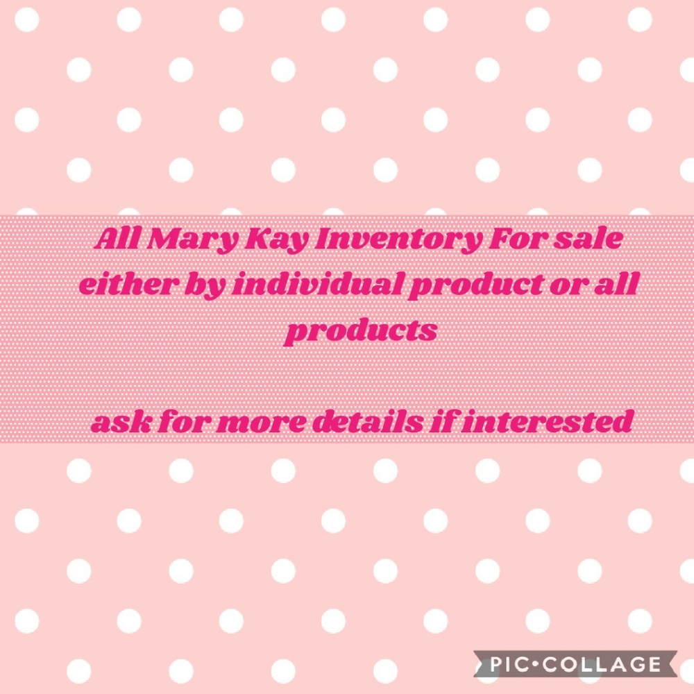 All my MaryKay Inventory!